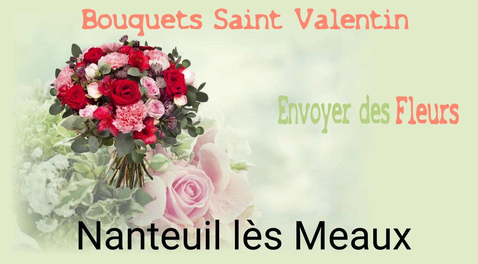 Roses de Saint-Valentin livrées à Nanteuil-lès-Meaux